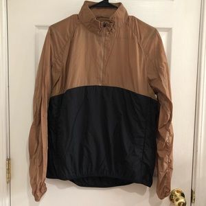 Uniqlo Windbreaker in Tan and Black